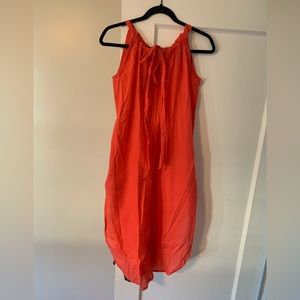 NWT J. Crew Coral Cotton Cover Up